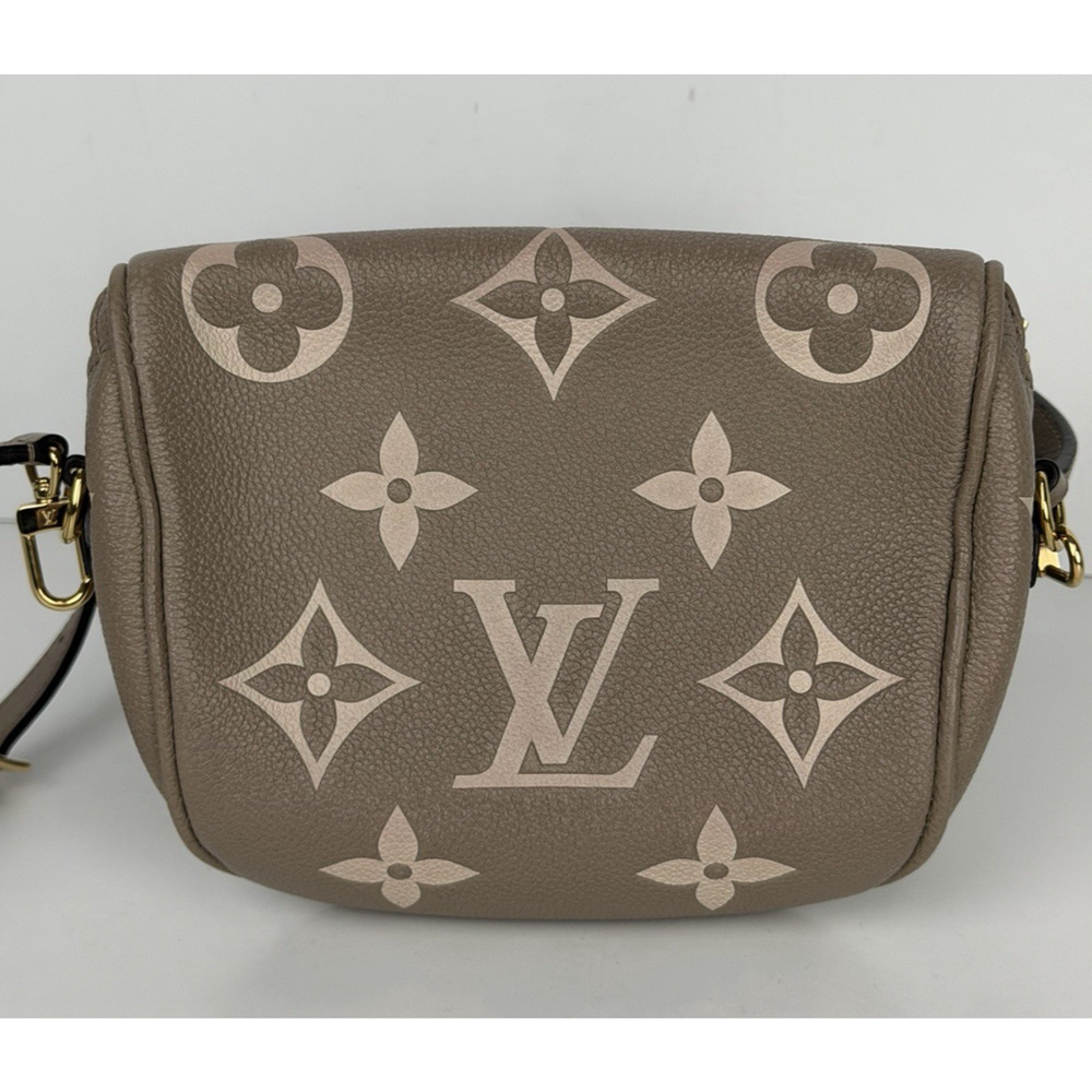 Louis Vuitton Empreinte Mini Bumbag in Tourterelle and Cream Leather NFC U1 - Picture 2 of 16